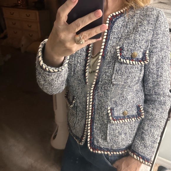 Zara Classic Knit Blazer US Size M- From Europe 
Academia Bossbabe Sexy CEO - Picture 7 of 16